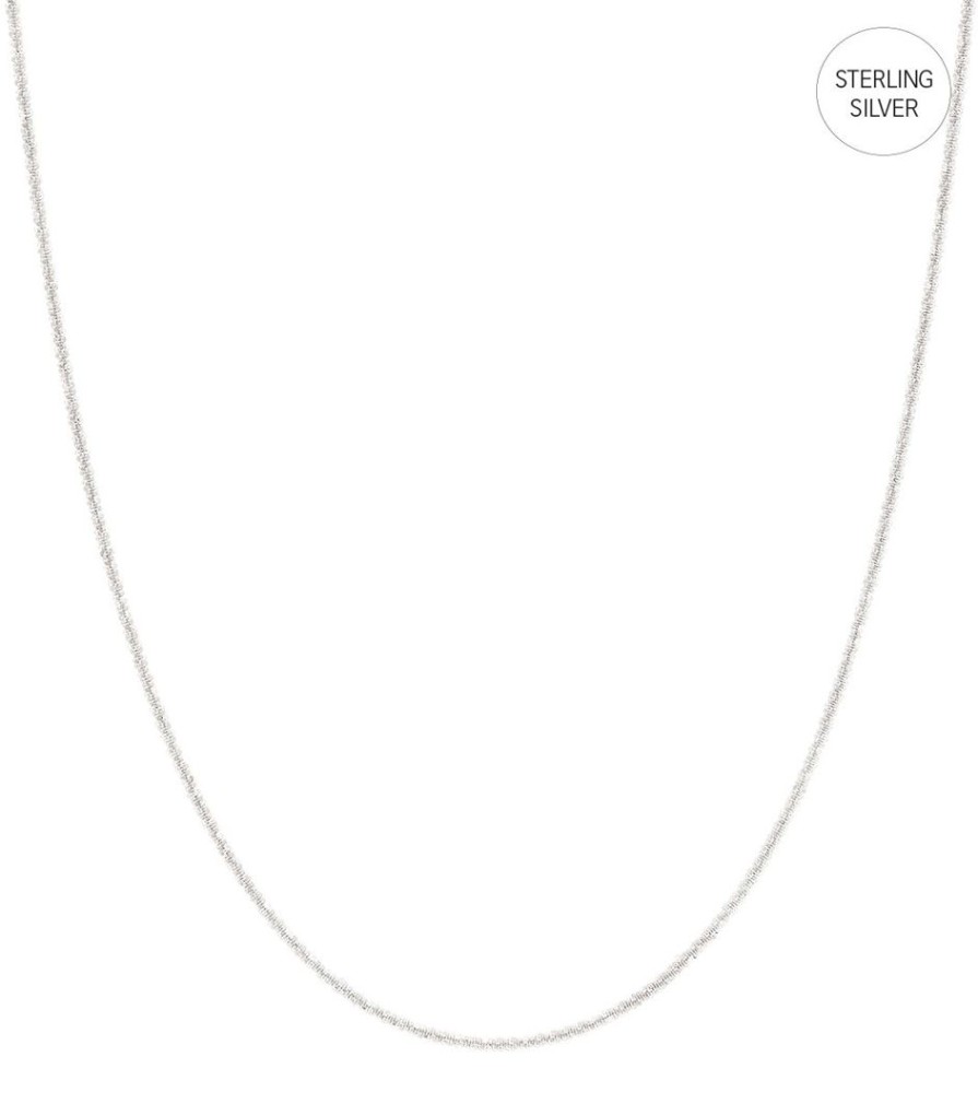 Kedjor Edblad | Dazzle Chain 50 Cm Silver