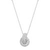 Halsband Edblad | Redondo Sparkle Necklace S Rhodium