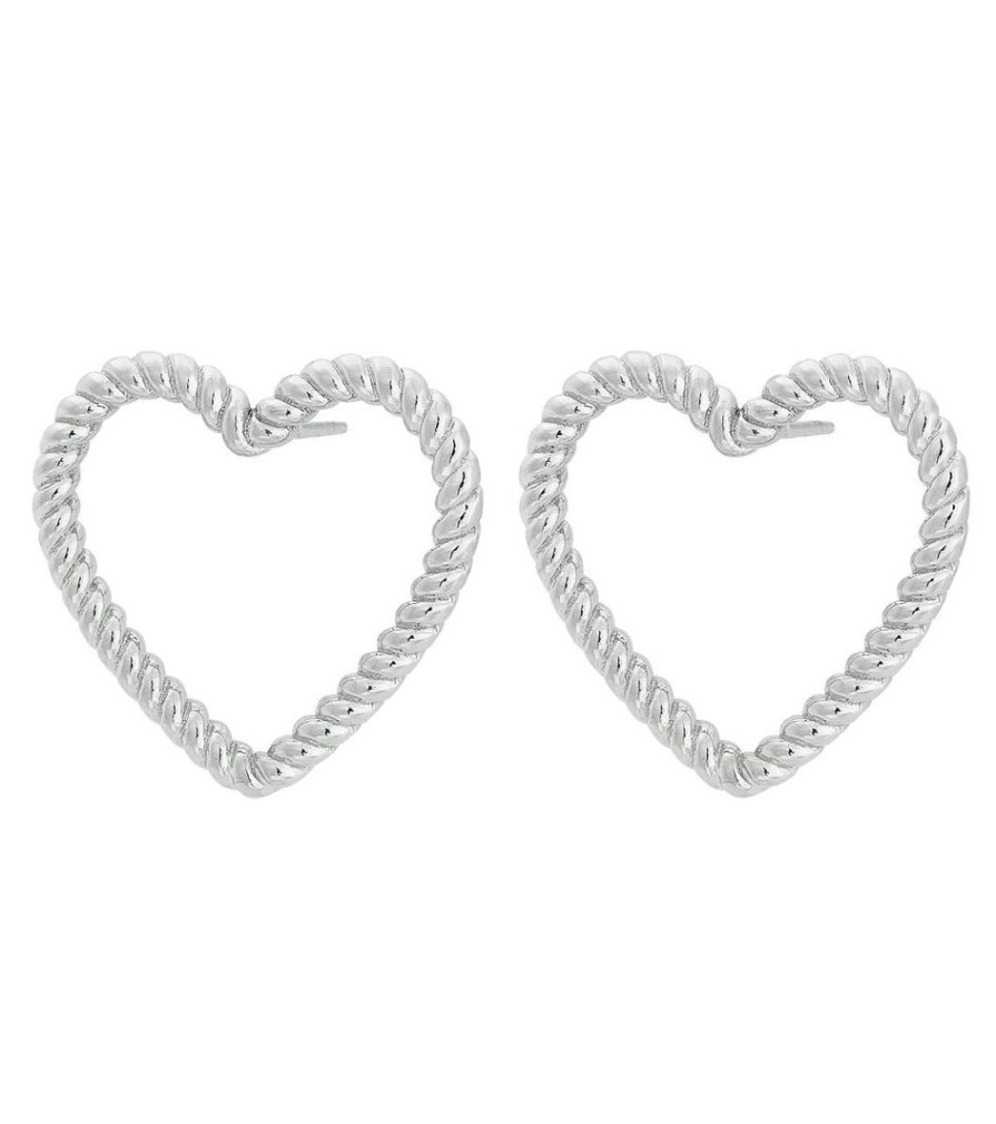 Orhangen Edblad | Rope Heart Studs M Steel