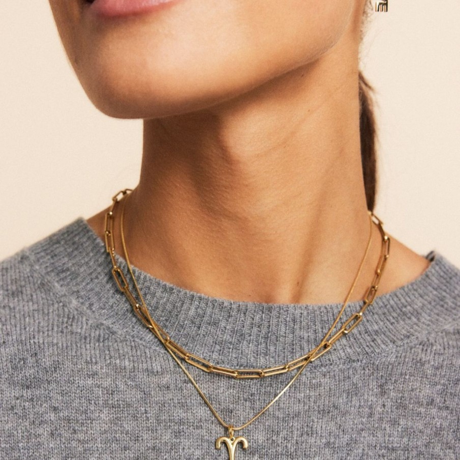 Halsband Edblad | Ivy Chain Necklace L Gold