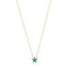 Barnsmycken Edblad | Sky Necklace Kids Blue Gold