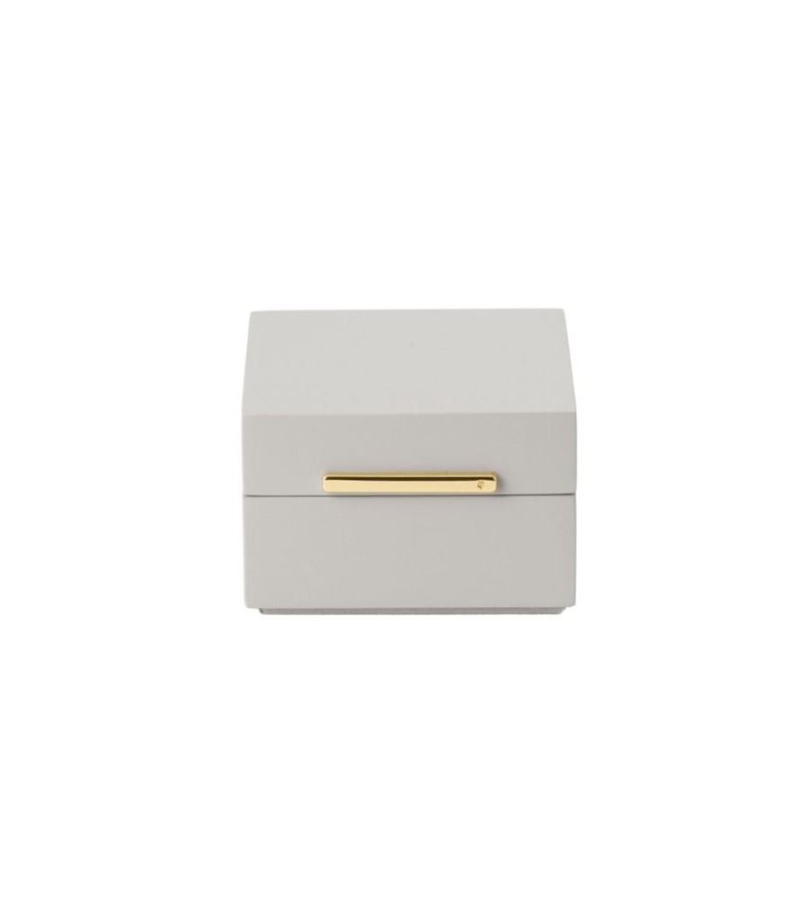 Smyckesforvaring Edblad | Jewellery Box Xs Light Clay Gold