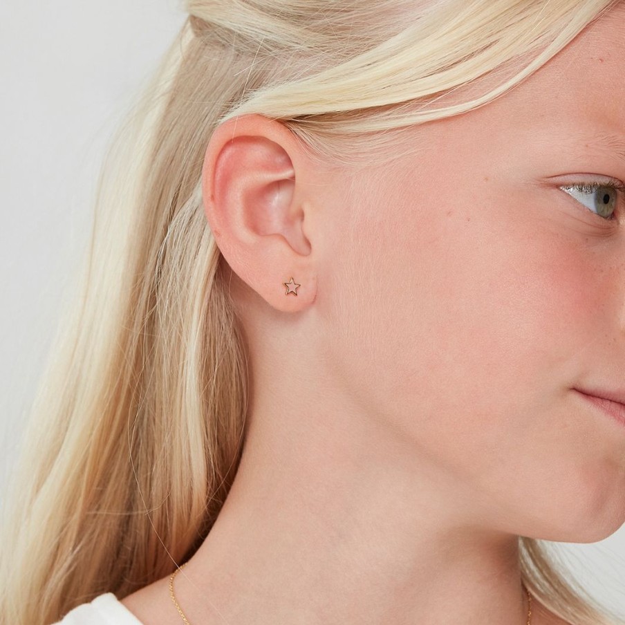 Barnsmycken Edblad | Sky Studs Kids Pink Gold