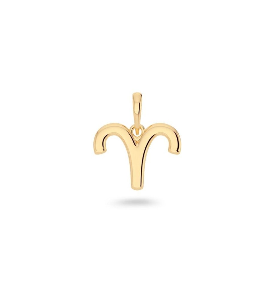 Charm Bar Edblad | Zodiac Sign Aries Gold