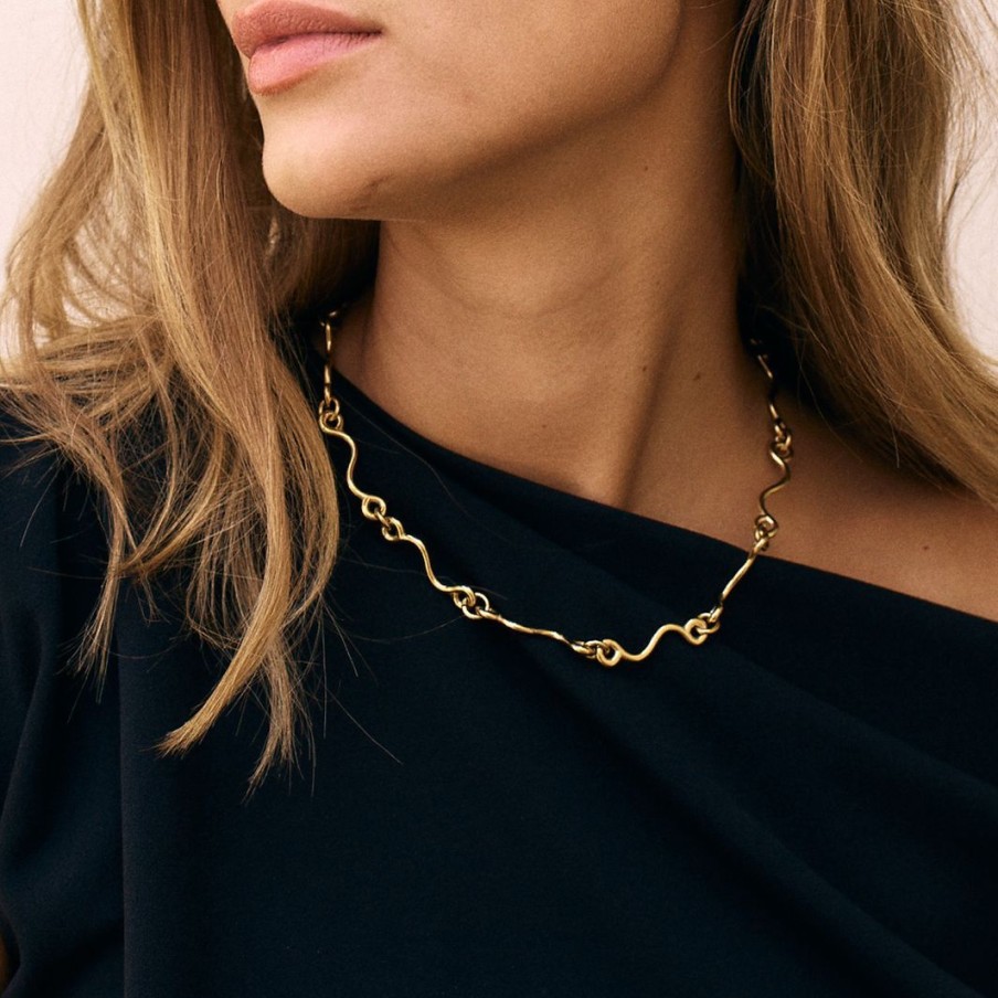 Halsband Edblad | Stream Necklace Gold