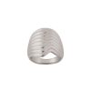 Ringar Edblad | Ripples Ring Steel