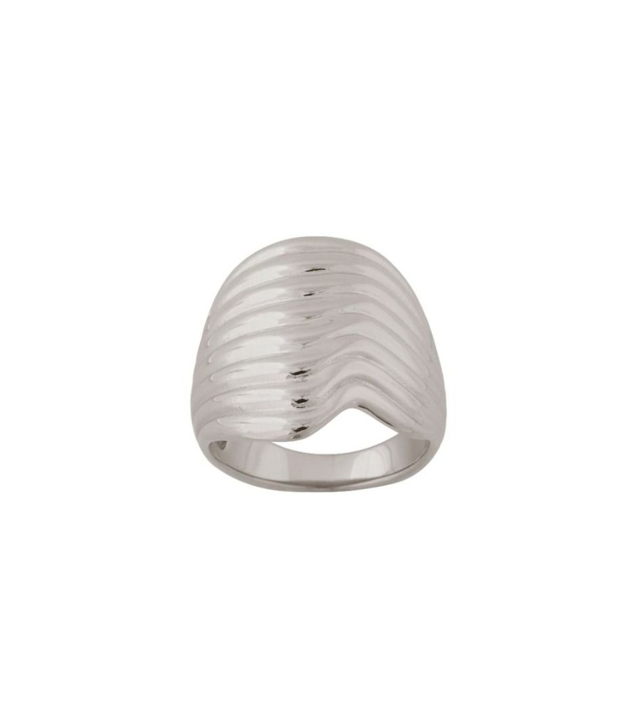 Ringar Edblad | Ripples Ring Steel