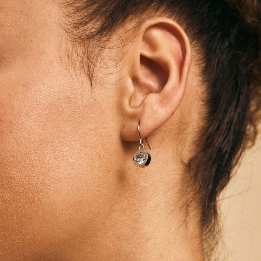 Orhangen Edblad | Stella Hook Earrings Steel