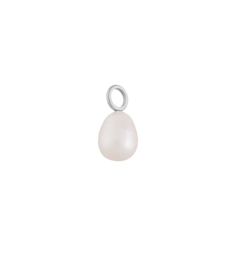 Berlocker Edblad | Pearl Charm White Steel