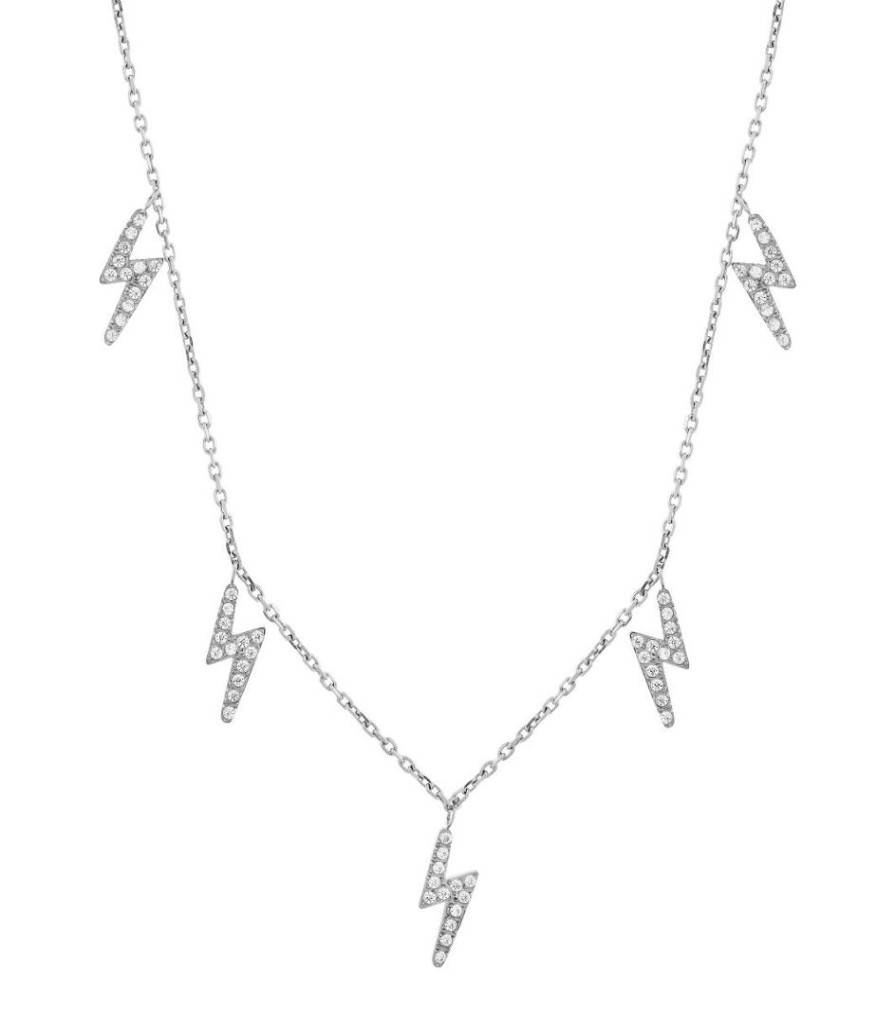 Halsband Edblad | Lightning Sparkle Necklace Multi Steel