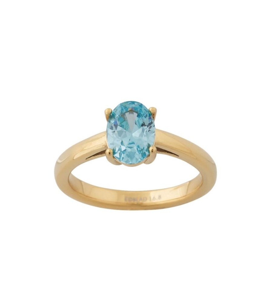 Ringar Edblad | Orion Ring Aqua Gold