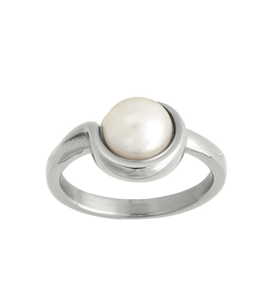 Ringar Edblad | Parisian Pearl Ring Steel