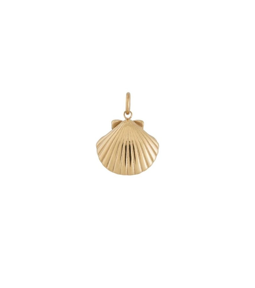 Berlocker Edblad | Shell Charm Gold