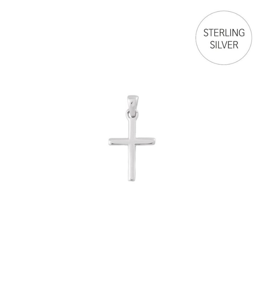 Berlocker Edblad | Cross Charm Silver