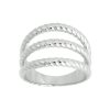 Ringar Edblad | Rope Ring Triple Steel