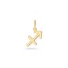 Charm Bar Edblad | Zodiac Sign Sagittarius Gold