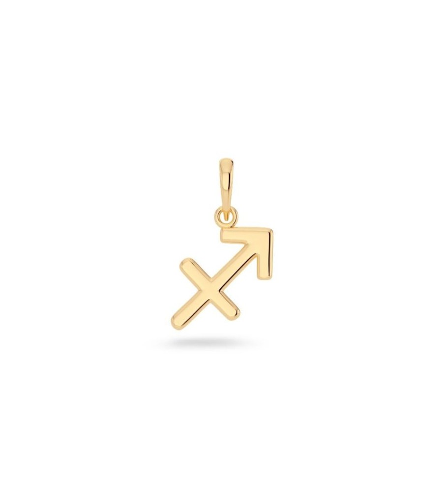 Charm Bar Edblad | Zodiac Sign Sagittarius Gold