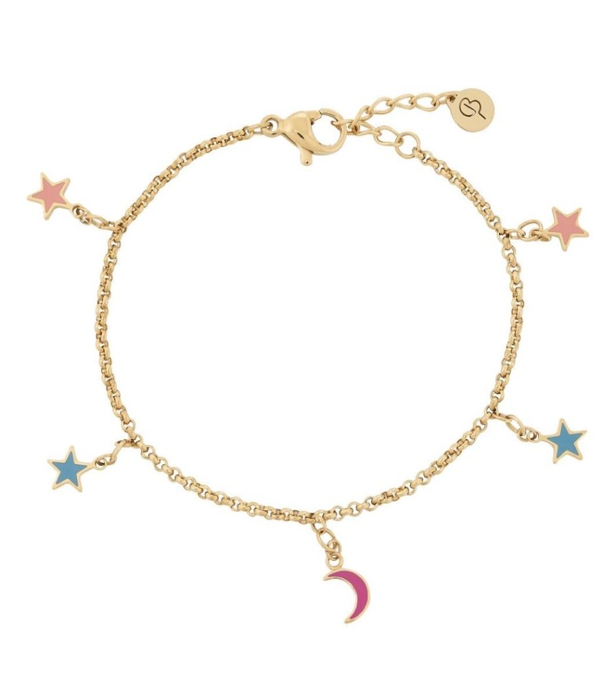 Barnsmycken Edblad | Sky Bracelet Multi Kids Gold