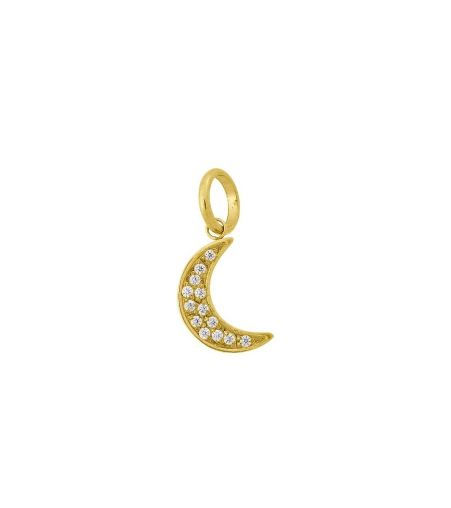 Berlocker Edblad | Moon Sparkle Charm Gold