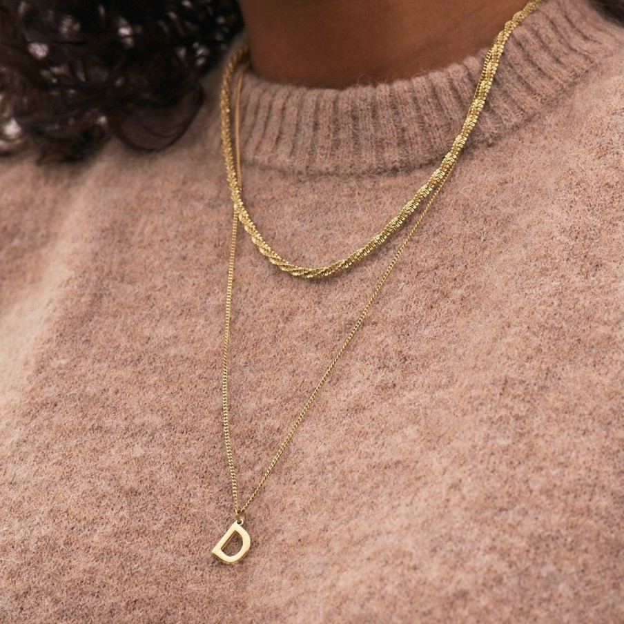 Halsband Edblad | Tinsel Necklace 45 Cm Gold