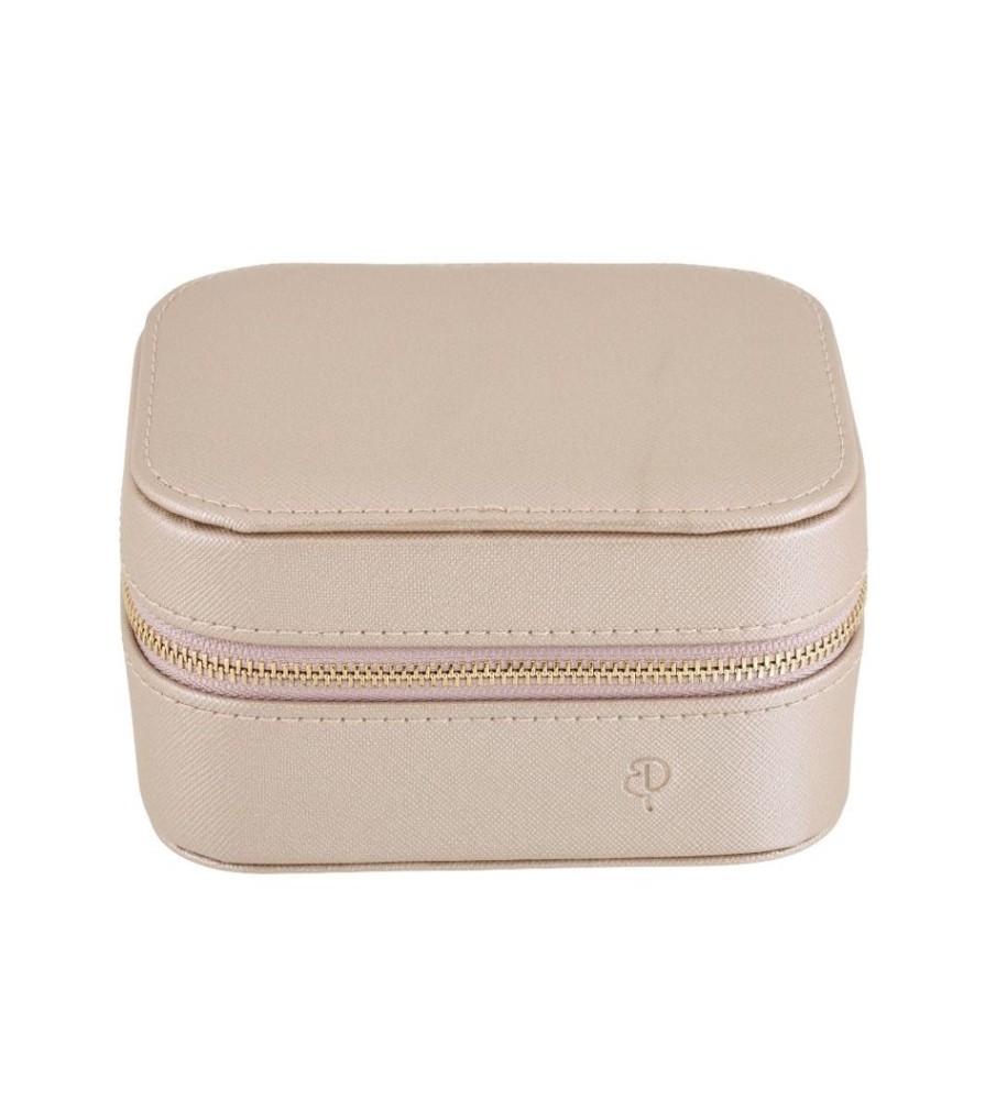 Smyckesforvaring Edblad | Jewellery Travel Case L Light Clay