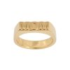 Ringar Edblad | Signet Ring Mom Gold