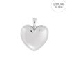 Charm Bar Edblad | Engravable Heart Locket Silver