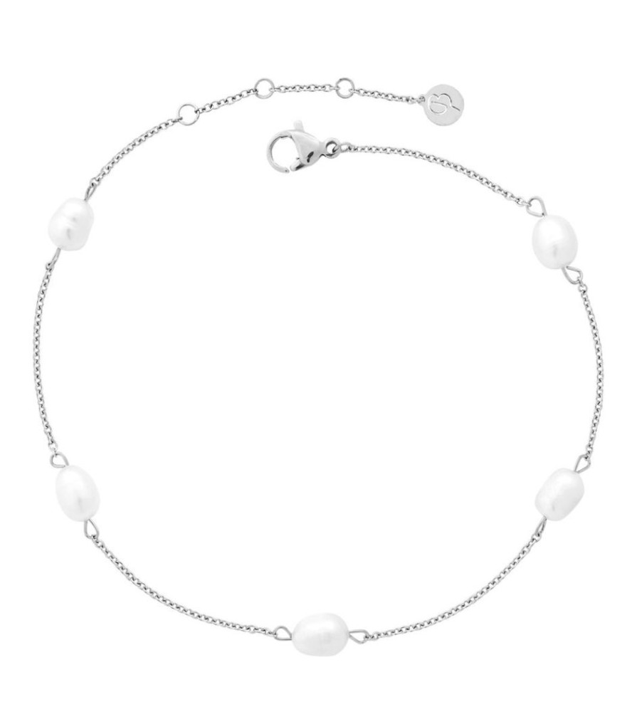 Fotlankar Edblad | Perla Anklet Steel