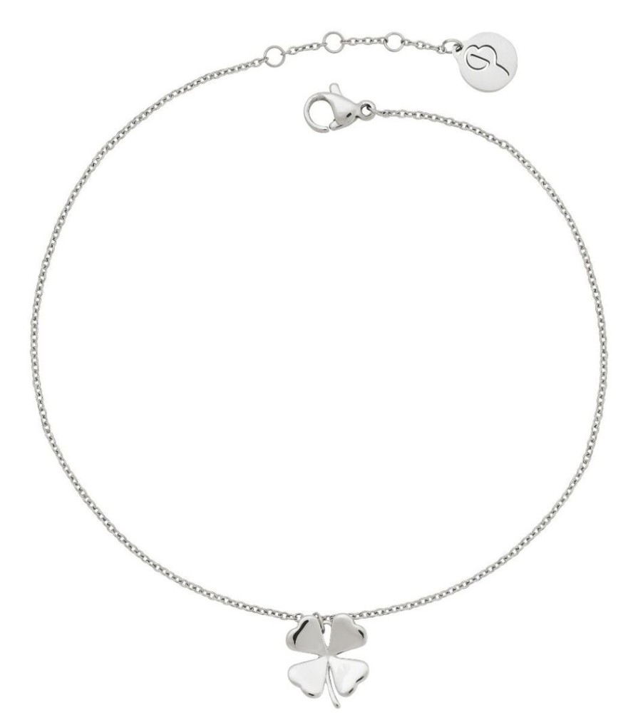 Fotlankar Edblad | Lucky Anklet Steel