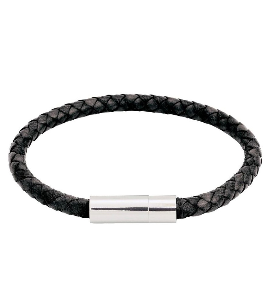 Herrsmycken Edblad | Franky Bracelet Leather Black