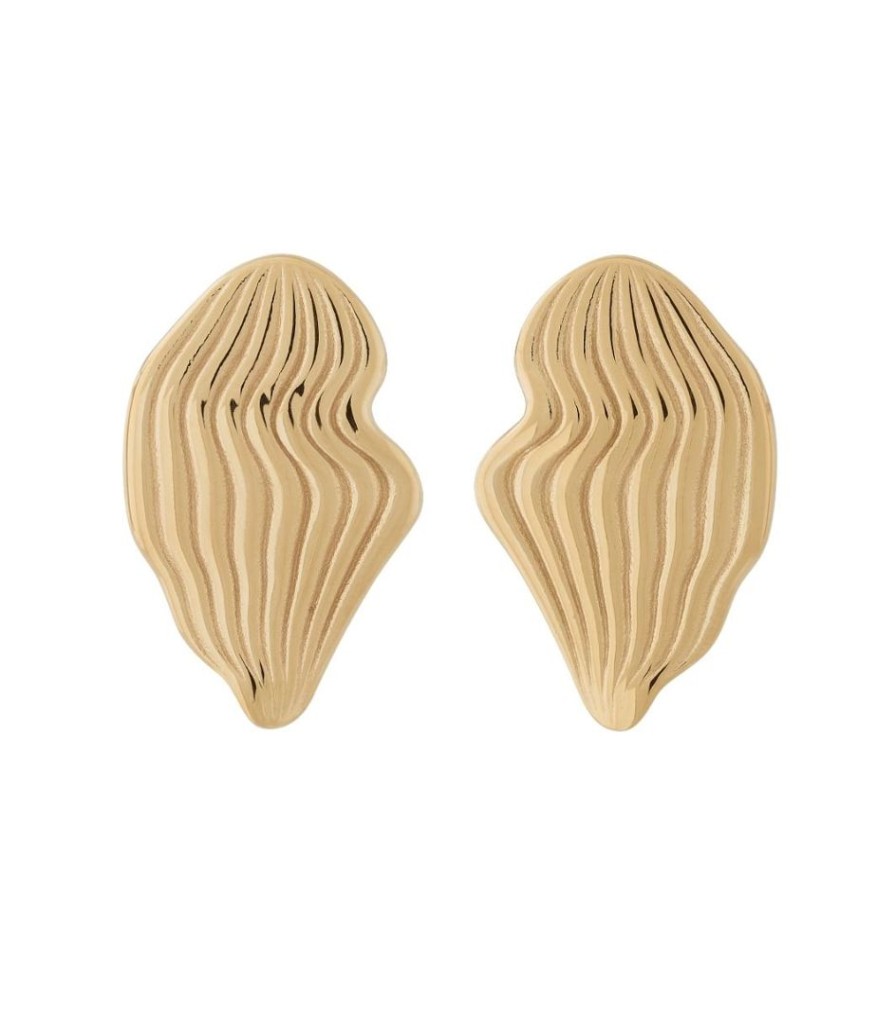 Orhangen Edblad | Ripples Studs L Gold