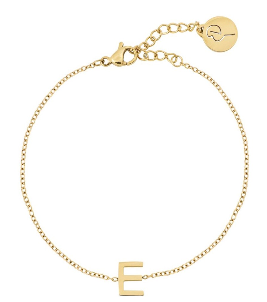 Armband Edblad | Letter Bracelet A-O Gold