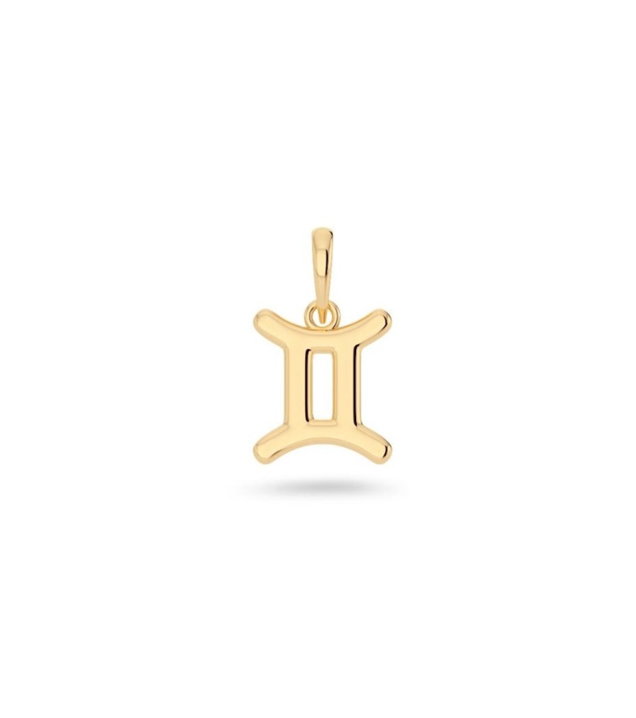 Charm Bar Edblad | Zodiac Sign Gemini Gold