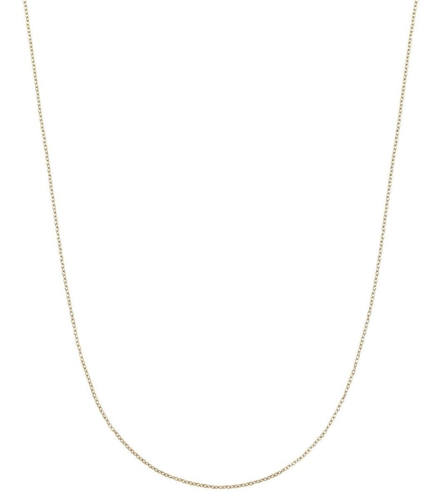 Halsband Edblad | Charmentity Chain Anchor 50 Cm Gold ~ Eternjewelle