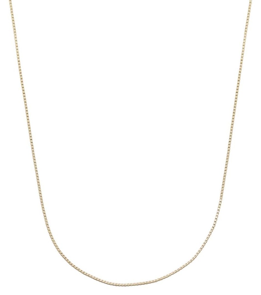 Halsband Edblad | Box Chain 45 Cm Gold