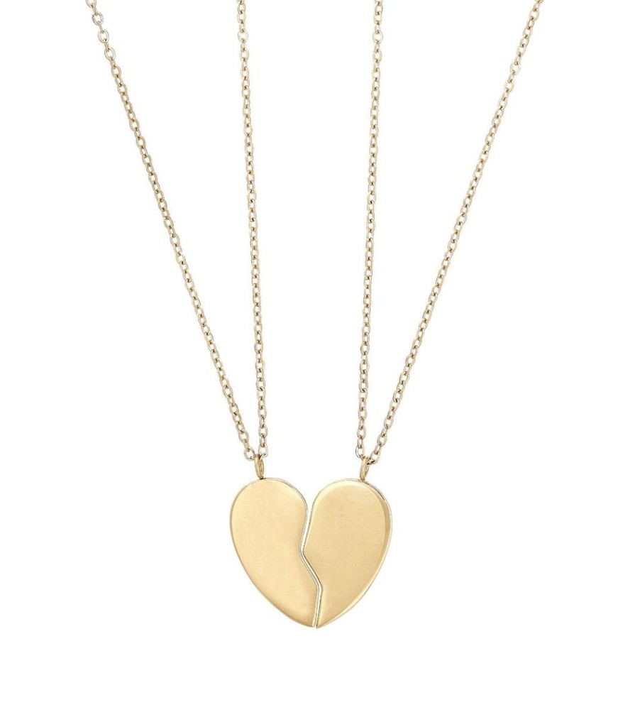 Halsband Edblad | Friendship Heart Necklace Kids Gold