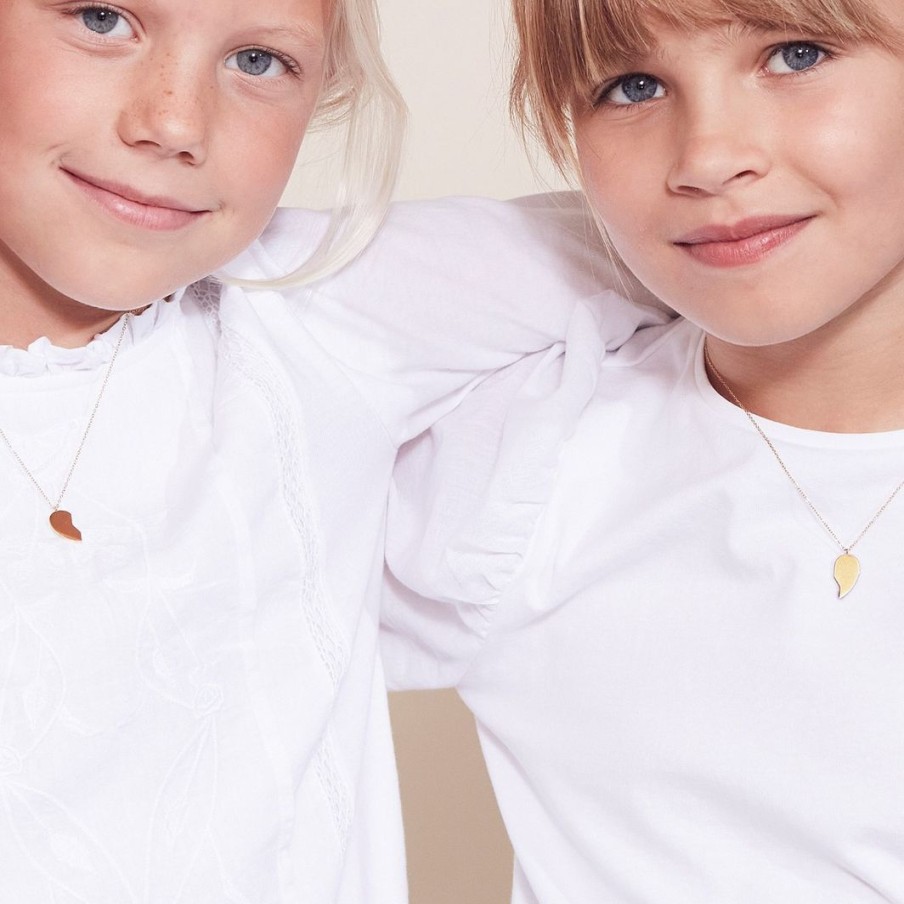 Halsband Edblad | Friendship Heart Necklace Kids Gold