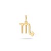 Charm Bar Edblad | Zodiac Sign Scorpio Gold