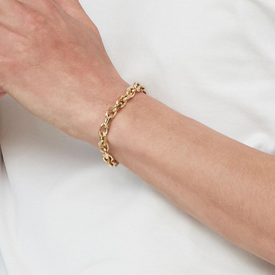 Herrsmycken Edblad | Steve Bracelet Gold