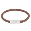 Herrsmycken Edblad | Franky Bracelet Leather Brown