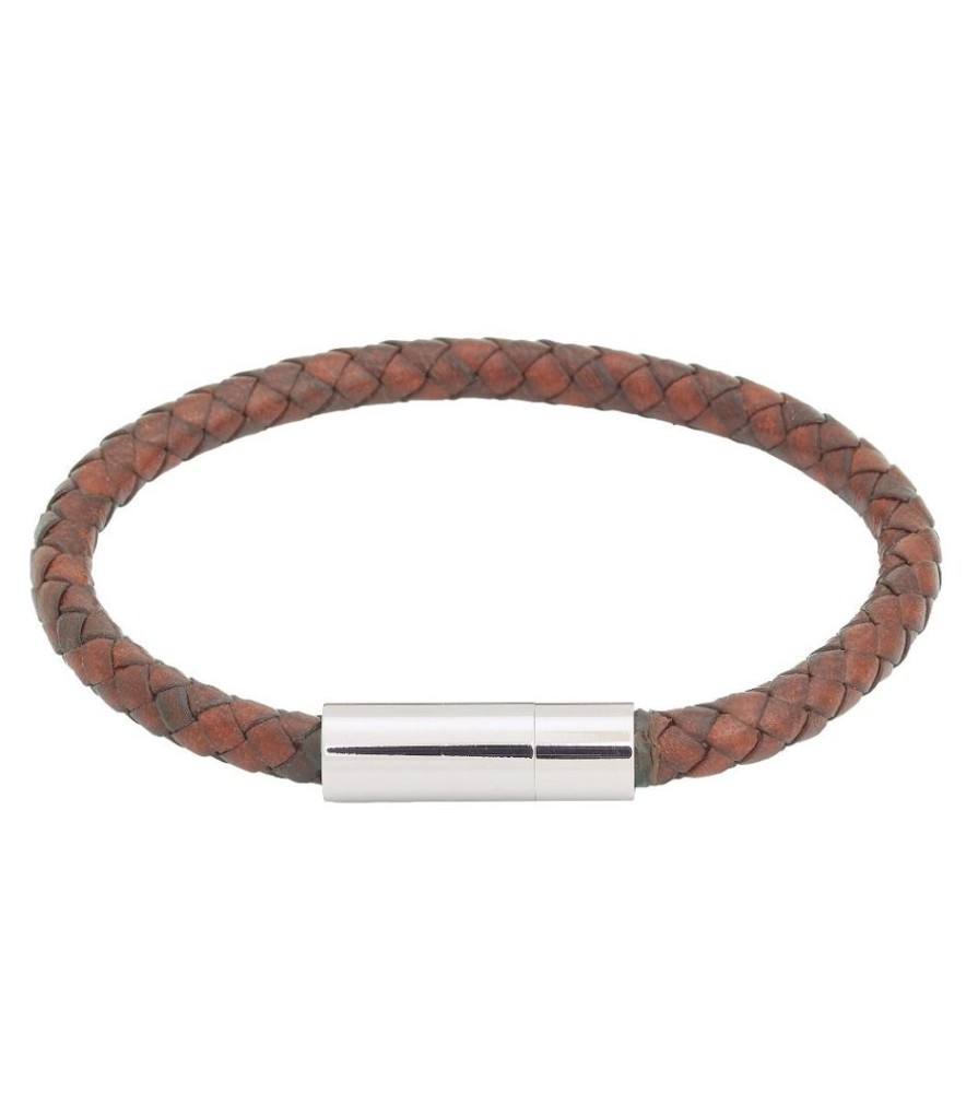 Herrsmycken Edblad | Franky Bracelet Leather Brown