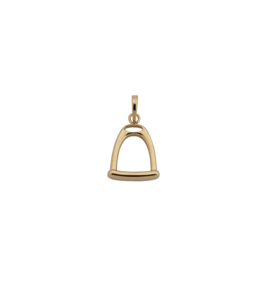 Berlocker Edblad | Stirrup Charm Gold