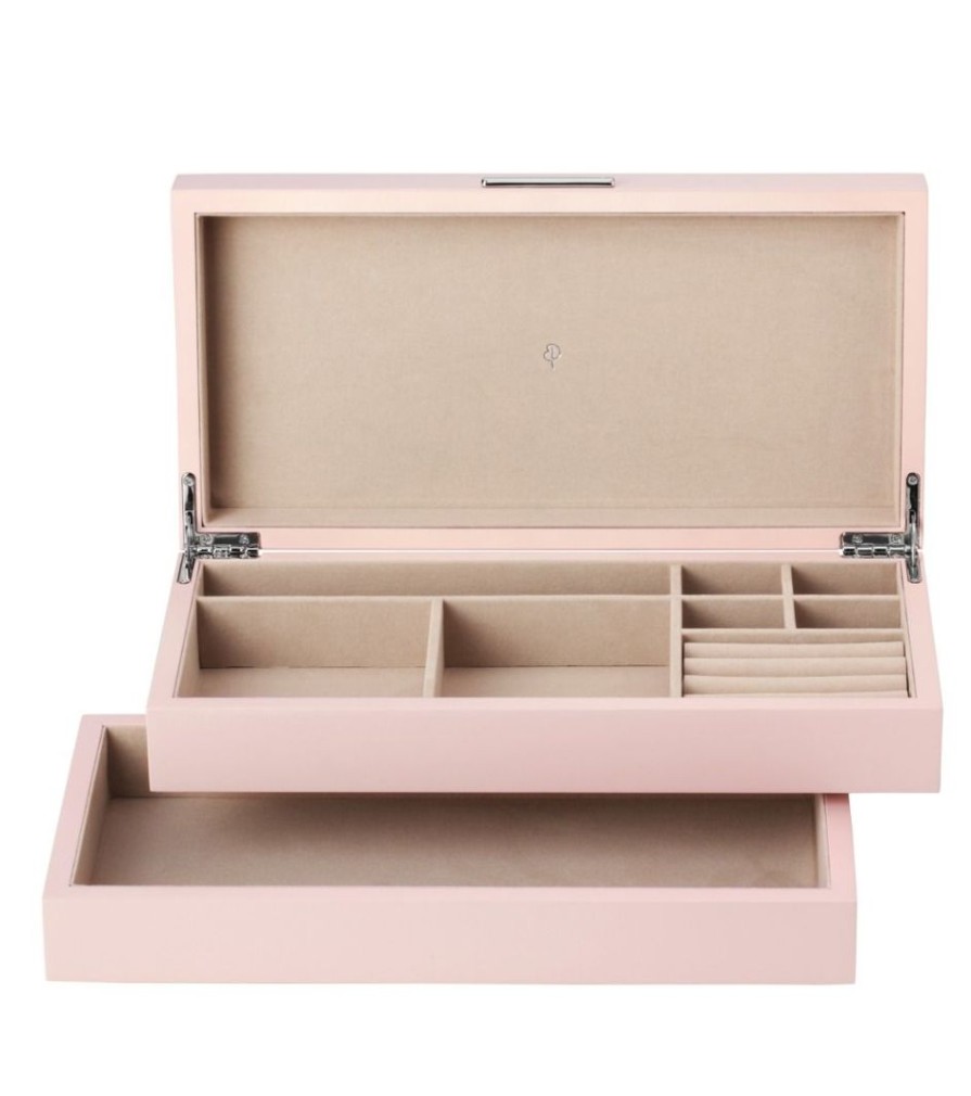 Smyckesforvaring Edblad | Jewellery Box L Dusty Pink Steel