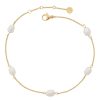 Fotlankar Edblad | Perla Anklet Gold