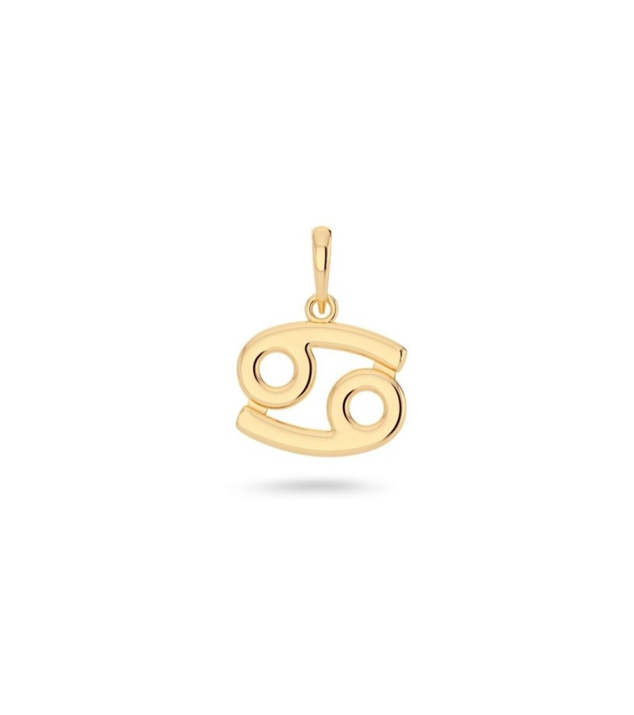 Charm Bar Edblad | Zodiac Sign Cancer Gold