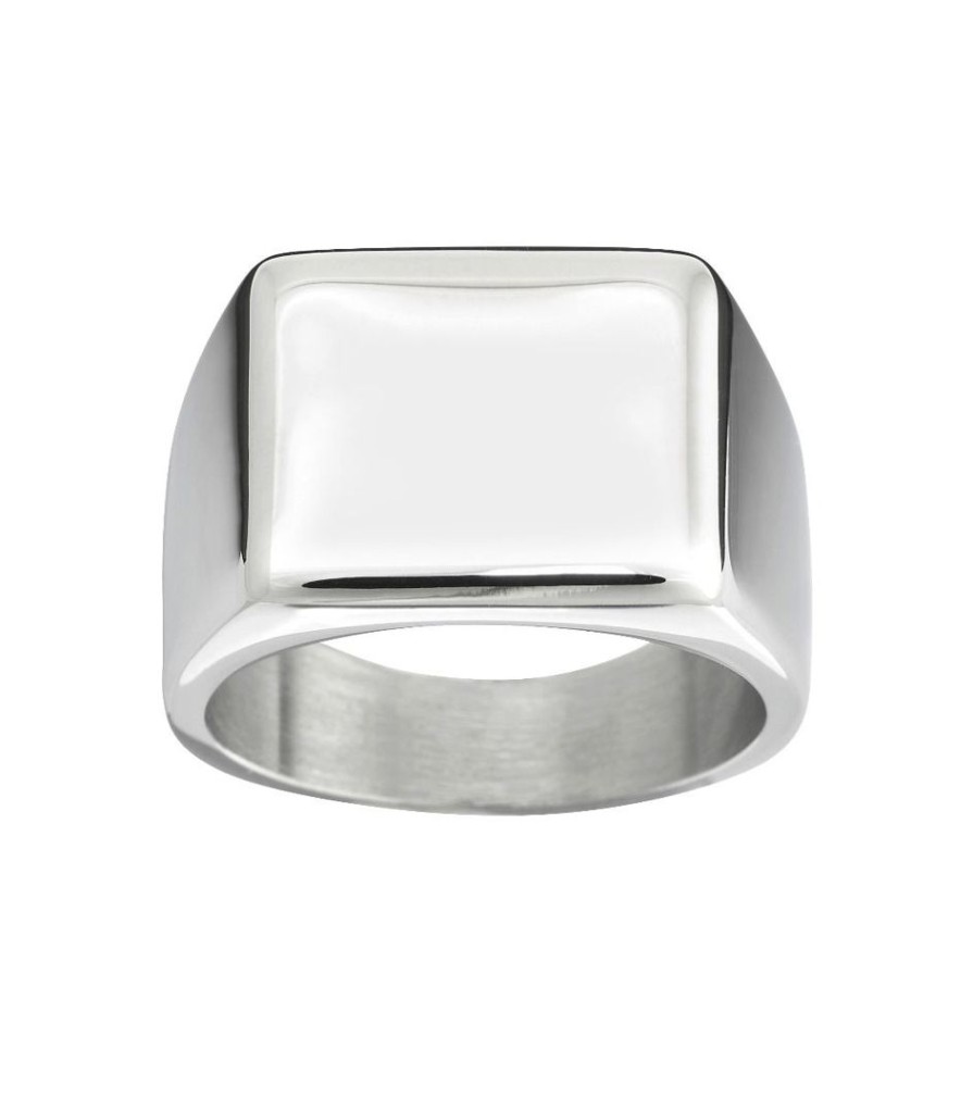 Herrsmycken Edblad | Cole Signet Ring Steel